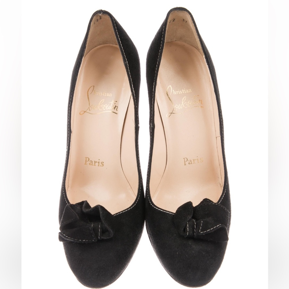 Christian Louboutin Suede Pumps